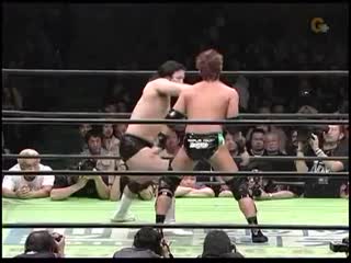 Go Shiozaki & Takashi Sugiura vs. Milano Collection AT & Shinsuke Nakamura Part 2