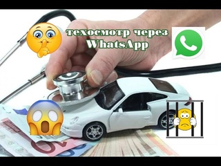 Отправил фото по WhatsApp и вот тебе техосмотр