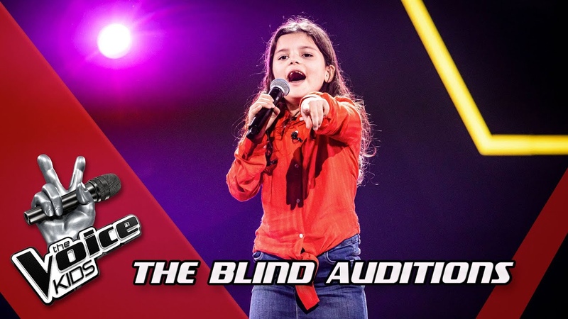 Jana Pina Colada, Blind Auditions, The Voice Kids Vlaanderen 2020,