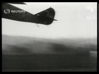 America to Sweden fliers Bert Hassell & Parker Cramer rescued from Greenland (1928)