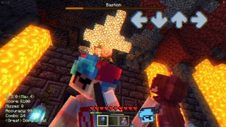 FNF BASTION - MOBMOD (A Minecraft FNF mod)