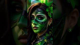 Spike Movement Shorts girl elf ai art
