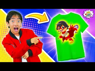 Make your own Ryan's World Superhero!