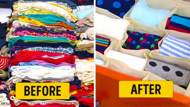 13 TIPS TO FINALLY ORGANIZE YOUR