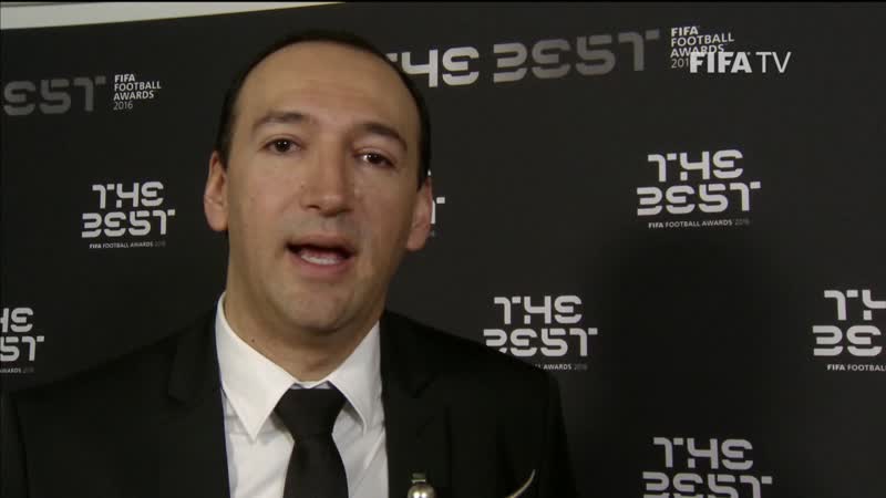 Dr Carlos de La Cuesta Post Award Reaction THE BEST FIFA FOOTBALL AWARDS