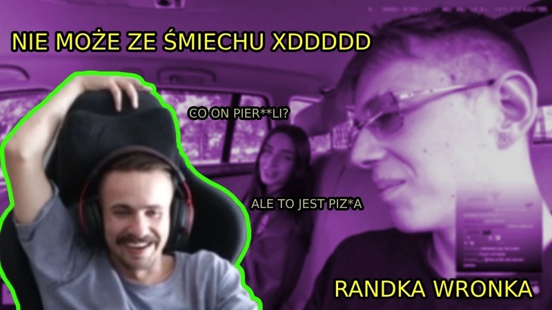 TUSZOL z ekipą NIE wytrzymują ze Ś MIECHU oglądając randkę WRONKA z madleim, NAJLEPSZE