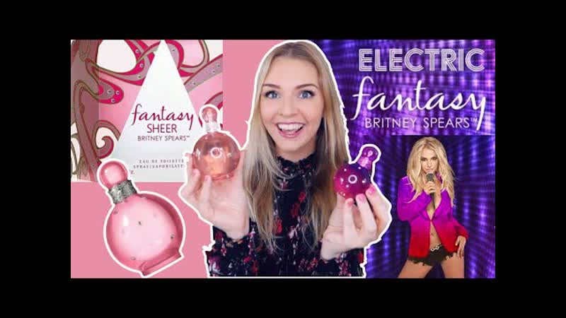 NEW BRITNEY SPEARS ELECTRIC FANTASY FANTASY SHEER PERFUME REVIEW FIRST