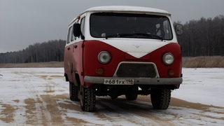 В зимний лес на буханке из Пищеблок 2.