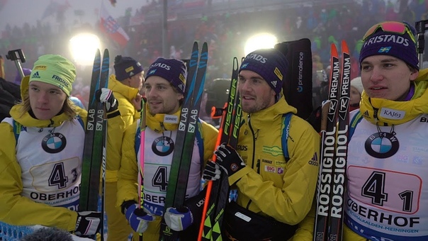 OBE18 Team Sweden thrilled after mens relay