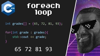 C++ 'for each' loop explained