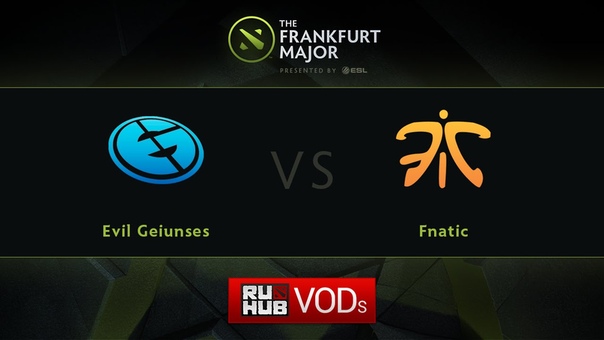 EG vs Fnatic, Fall Major, Group Stage, Game
