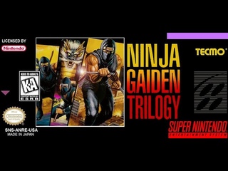 Super Nintendo (Snes) 16-bit Ninja Gaiden 2 part The Dark Sword of Chaos Long Play