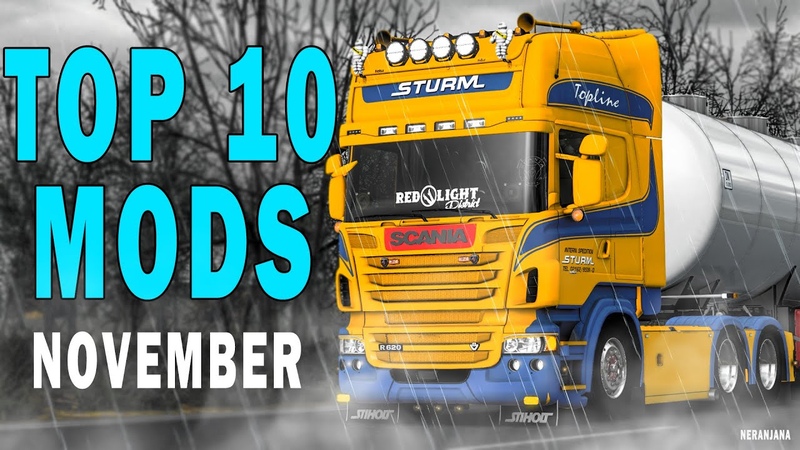 TOP 10 ETS2 MODS NOVEMBER 2023, Euro Truck Simulator 2