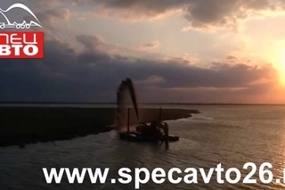 Плавающий экскаватор  амфибия Floating excavator amphibious