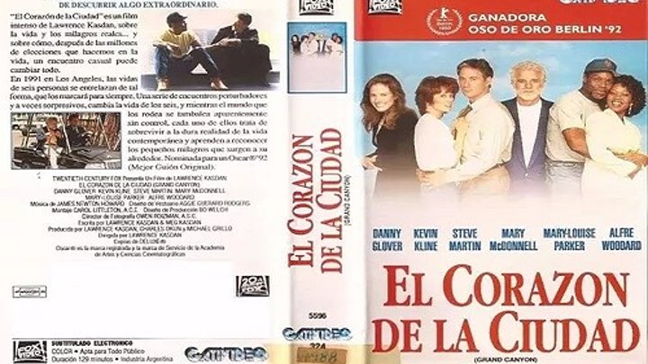 EL CORAZÓ N DE LA CIUDAD (1991) de Lawrence Kasdan Con Danny Glover, Kevin Kline, Steve Martin, Mary Mc