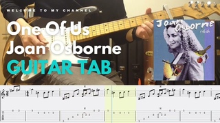 One Of Us - Joan Osborne│guitar cover│tab│lesson