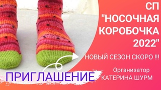 🔥СП НОСОЧНАЯ КОРОБОЧКА 2022. ПРИГЛАШЕНИЕ В НОВЫЙ СЕЗОН. СВЯЗАТЬ НОСКИ СЛЕДКИ ТАПКИ ПИНЕТКИ СПИЦАМИ