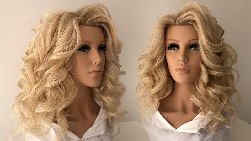 How to make curls on 33 mm iron Hairstyle