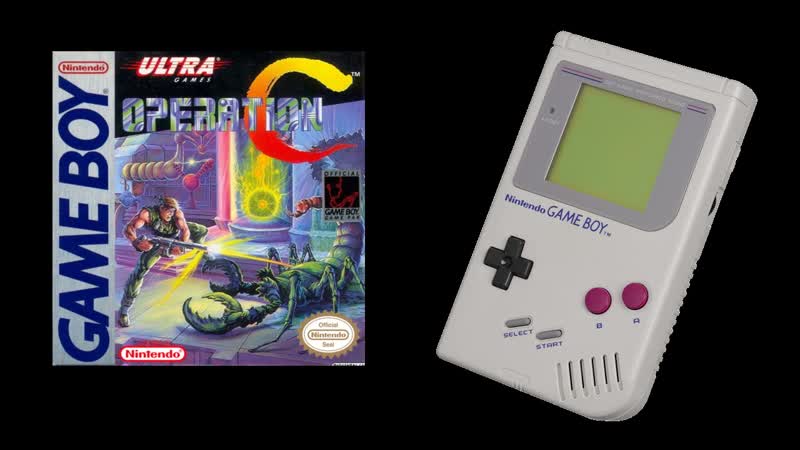 Operation C попытка пройти игру на Game Boy.