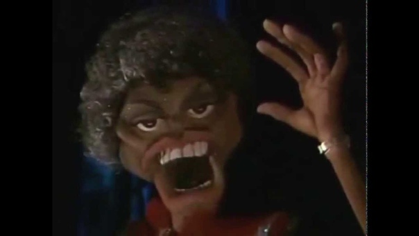 Michael Jackson Diana Ro Spitting Image Thriller called