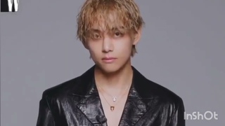 Журнал W Korea видео из селфи-будки с V