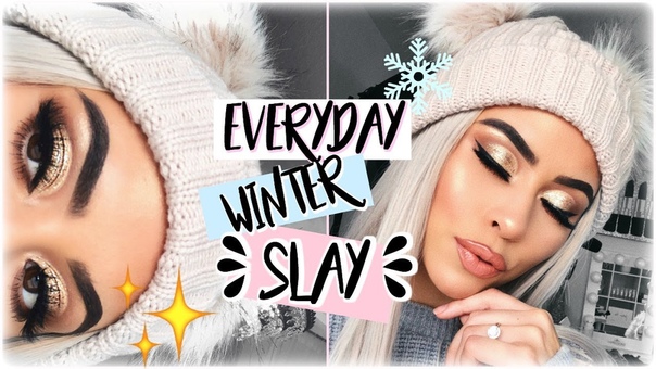 EVERYDAY SLAY WINTER MAKEUP TUTORIAL, VALE