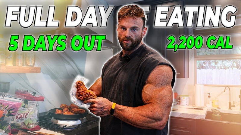 Pro Bodybuilders Full Day of Eating, 5 Days