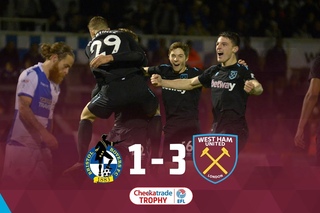 HIGHLIGHTS: BRISTOL ROVERS 1-3 WEST HAM