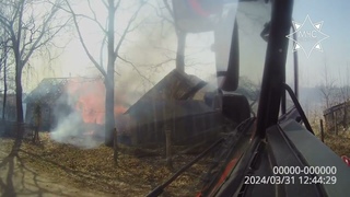 Пожар в Горецком районе