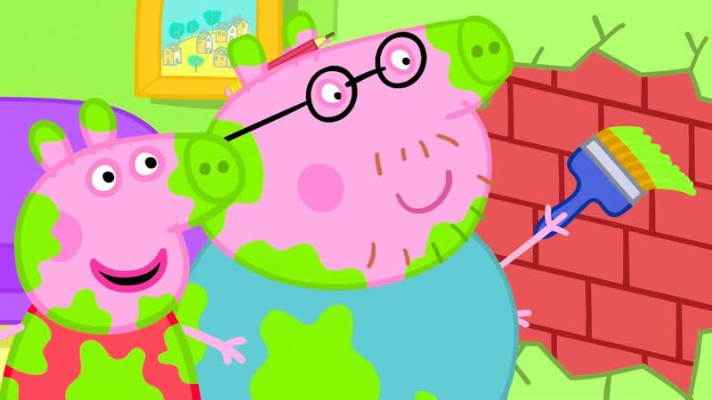 Peppa Pig Helps Daddy Pig Tidy The House Peppa Pig Official Channel 4 K Family Kids