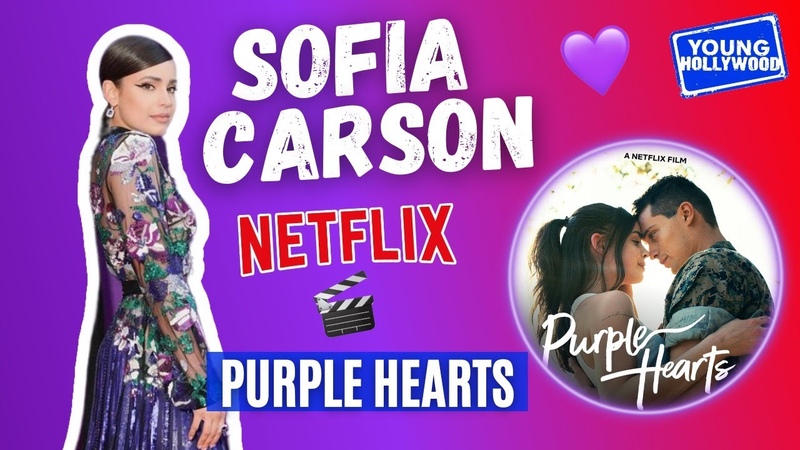Sofia Carson Talks Crazy Cassie Luke Chemistry In Purple