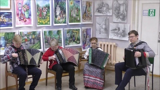 Ширьян, Попурри на известные мелодии. Исп. Ансамбль Завьяловские гармоники.  с. Завьялово Удмуртия