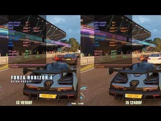 i3 10100f vs i5 12400f - gaming 2022