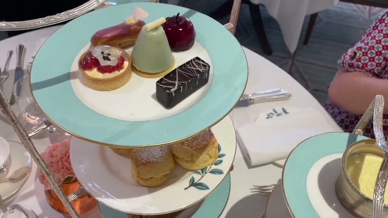 High Tea at Fortnum Mason in London