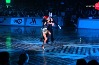 WLD Justinas Duknauskas & Anna Melnikova. Gala Kremlin 2014. Showdance. Hit The Road Jack.