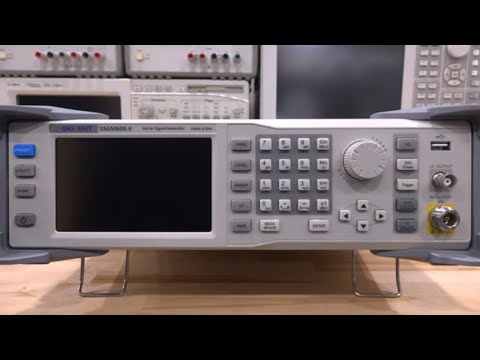 TSP, 190 Siglent SSG5060 X V 9k Hz 6 GHz RF Vector Signal Generator Review, Teardown