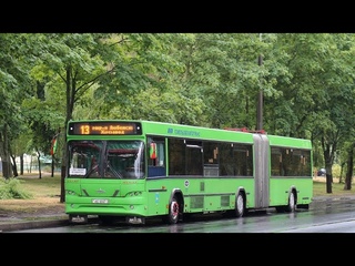 ЛЮБИМЫЙ АП-1. Автобус Гомеля, МАЗ, гос.№ АЕ 6597-3, марш.34