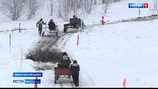 В селе Марий Эл прошли гонки на мотоблоках