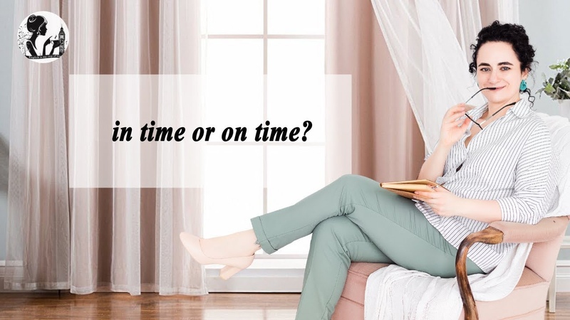 in time or on