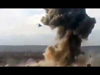 Afghan AF MD 530F destroy Taliban SVBIED