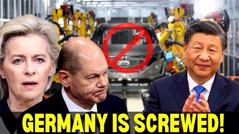 Germany Loses Its Auto Industry To China, Chinas Take Over Shakes The Entire Europe