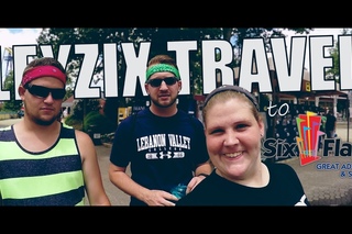 SIX FLAGS с пиндосами. New Jersey. США. Leyzix Travel