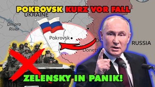 Russland bernimmt die Kontrolle: Pokrovsk und die letzte Verteidigungslinie der Ukraine wanken