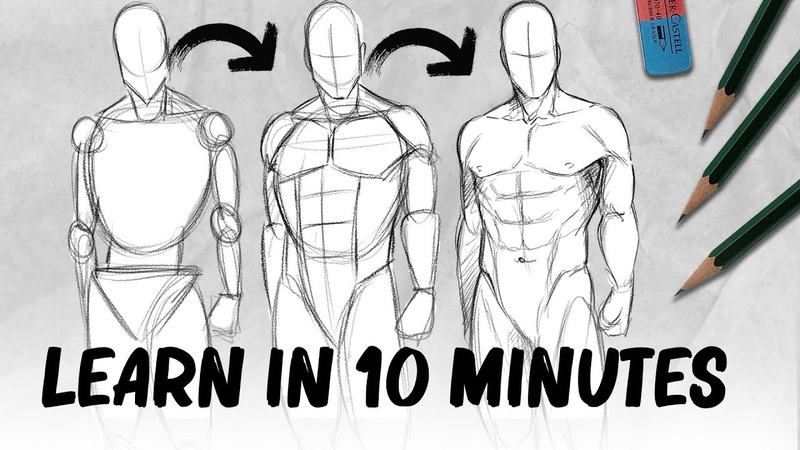 Ill teach you drawing bodies in 10 minutes. ( Yes, really. ), Drawlikea