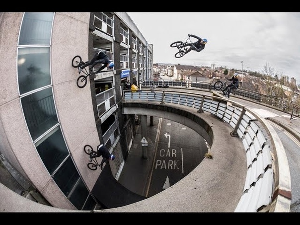 JUMPING OFF BRIDGES ON BMX BEHIND THE SCENES OF