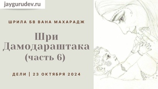 Шри Дамодараштака (часть 6) | Дели,  (утро) | Шрила БВ Вана Махарадж