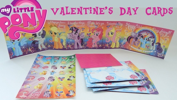 My Little Pony Valentiness Day Cards Part