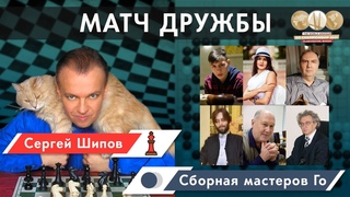 Сеанс одновременной игры Сергей Шипов vs Мастера Го
