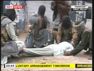 See live beating & torturing a man in public by Pathan Taliban Terrorists