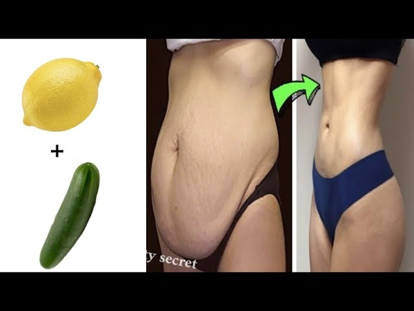 Drink cucumber with lemon and your belly fat will melt permanently without diet or